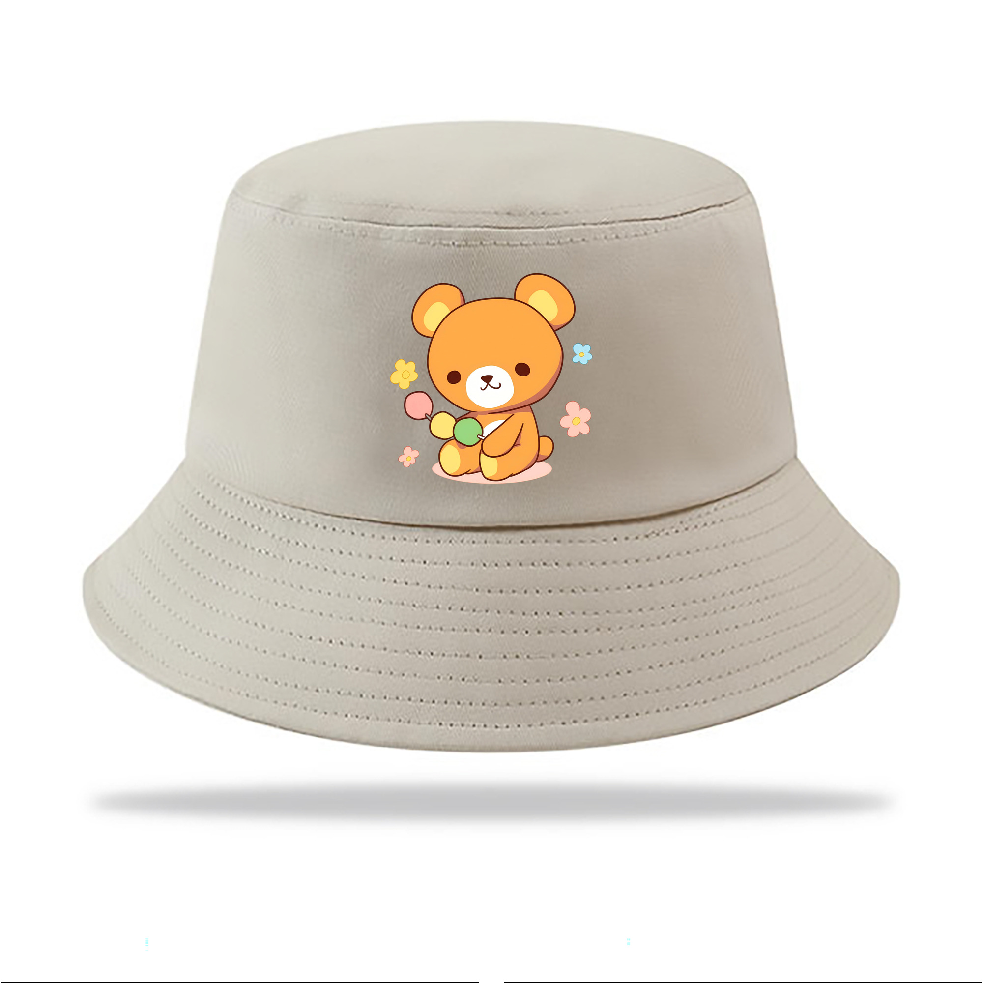 （画像用） リラックマ リラックマ キイロイトリ Rilakkuma Korilakkuma Kiiroitori アウトドア日除けバケットハット